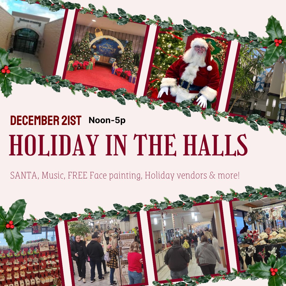 Holiday in the Halls advertisement created by Whimsy
