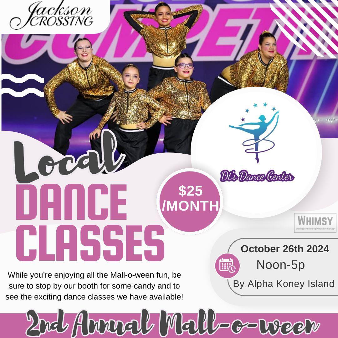 Malloween promotion for local dance classes