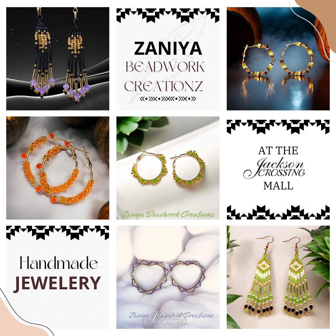 Handmade jewelry promotion for the Halloween event
