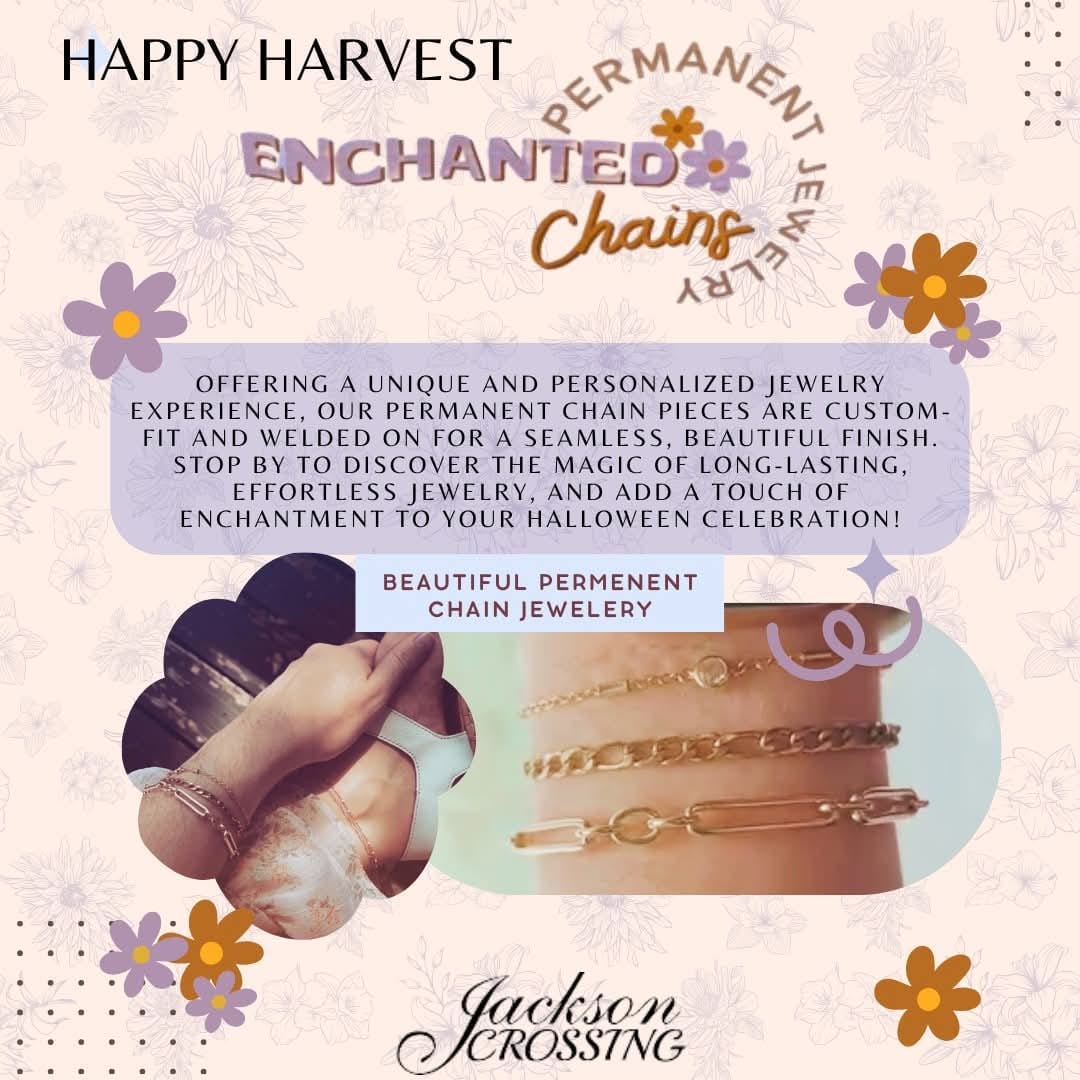 Enchanted Chains jewelry promotion for Happy Harvest